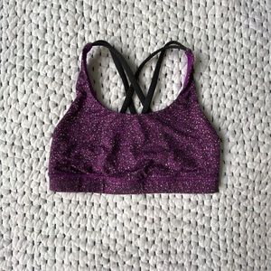 Lululemon purple sports bra size 6